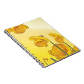 イエローナルシスダフォディルレトロヴィンテージ ノートブック (右側)