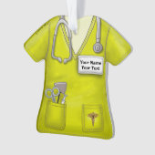 イエローナースメディカルスクラブオーナメント オーナメント (正面)