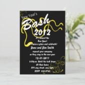 イエローニューイヤーズBash招待状 招待状 (スタンド正面)