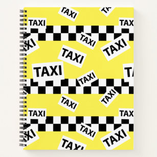 イエローニューヨークのタクシー ノートブック