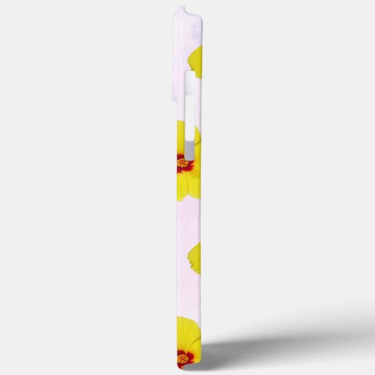 イエローハイビスカスフラワーアート Case-Mate iPhoneケース (裏面 / 左)