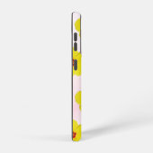 イエローハイビスカスフラワーアート SAMSUNG GALAXYケース (右側面)