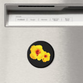 イエローハイビスカスマグネット マグネット (インサイチュ (食洗機))