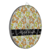 イエローハイビスカス，オレンジハイビスカス，お名前 ダーツボード (正面左)