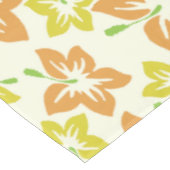 イエローハイビスカス，オレンジハイビスカス，お名前 テーブルクロス (アングル)