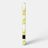 イエローハイビスカス，オレンジハイビスカス，お名前 SAMSUNG GALAXYケース (左側面)