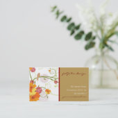 イエローハイビスカス&スワローズエレガントフローラ園 名刺 (スタンド正面)