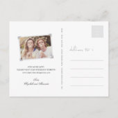 イエローハイビスカス&スワローズフローラ保存日 ポストカード (裏面)