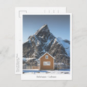 イエローハウスサクリソヤロフォテン諸島 ポストカード (正面/裏面)