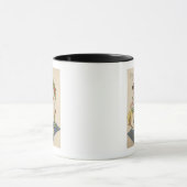 イエローハットとシックの女の子 マグカップ (中央)