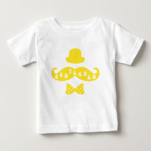 イエローハットムスタカジュアルッシュ男の赤ちゃんTシャツ ベビーTシャツ (正面)