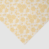 イエローハニカムパターンティッシュペーパー 薄葉紙 (詳細)