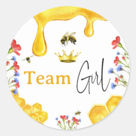 イエローハニーエレガントビーフローラジェンダー護衛ガール ラウンドシール