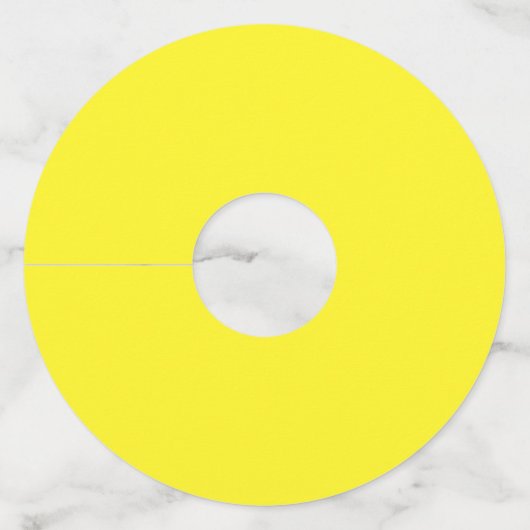 イエローハニービー（昆虫）マルハナバチハッピーデイビーデイ ワイングラスタグ (裏面)