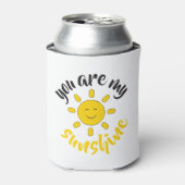 イエローハンドドロードサンハローサンシャインイメージサンアート 缶クーラー (缶正面)