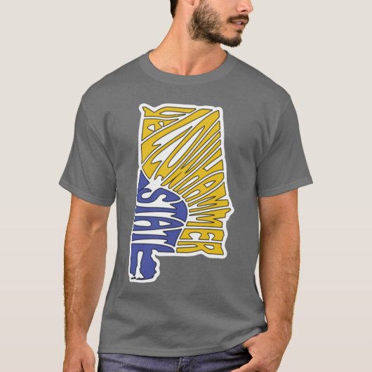 イエローハンマー・ステート・アラバマ Tシャツ (正面)