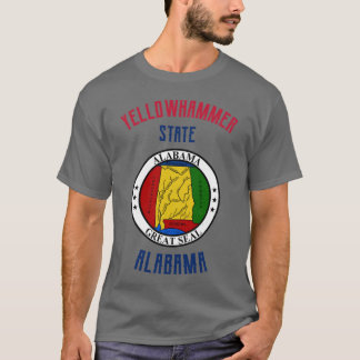 イエローハンマー・ステート・アラバマ Tシャツ