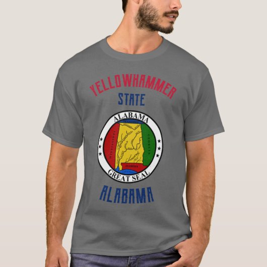 イエローハンマー・ステート・アラバマ Tシャツ (正面)
