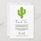 イエローハートサボスフィエスタラブサンキュー 招待状 (正面)