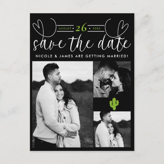 イエローハートサボスフィエスタラブザデイト 案内ポストカード (正面)