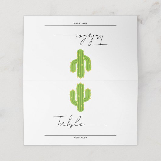 イエローハートサボスフィエスタラブテーブル番号 プレイスカード (外部開封)