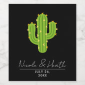 イエローハートサボスフィエスタラブブライダルシャワー ワインラベル (シングルラベル)