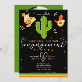 イエローハートサボスフィエスタラブ婚約パーティ 招待状