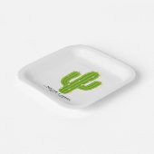 イエローハートサボスフィエスタラブ結婚ズ ペーパープレート (傾斜あり)