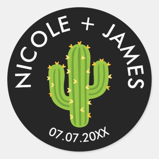 イエローハートサボスフィエスタラブ結婚ズ ラウンドシール (正面)