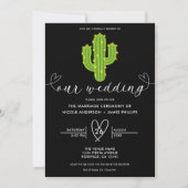 イエローハートサボスフィエスタラブ結婚ズ 招待状 (正面)