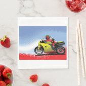 イエローバイク紙ナプキンス スタンダードランチョンナプキン (インサイチュ)