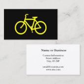 イエローバイク 名刺 (正面/裏面)