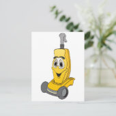 イエローバキュームクリーナー ポストカード (スタンド正面)