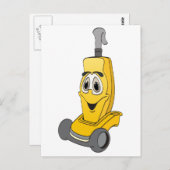 イエローバキュームクリーナー ポストカード (正面/裏面)