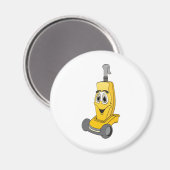 イエローバキュームクリーナー マグネット (正面/裏面)