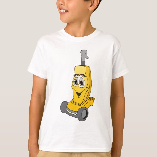 イエローバキュームクリーナー Tシャツ (正面)