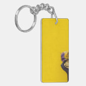 イエローバスケット キーホルダー (正面左)