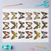 イエローバタフライコレクションデクページティッシュペーパー 薄葉紙 (クラフト)