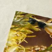 イエローバタフライビーチ、名前、 ビーチタオル (インサイチュ)