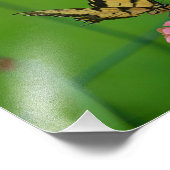 イエローバタフライフォトプリント フォトプリント            (角)