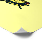 イエローバタフライポスター ポスター (角)