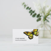 イエローバタフライ名刺 名刺 (スタンド正面)
