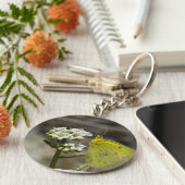 イエローバタフライ キーホルダー (側面)