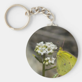 イエローバタフライ キーホルダー