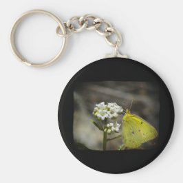 イエローバタフライ キーホルダー