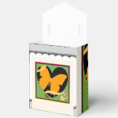 イエローバタフライ ギフトボックス フェイバーボックス (見開き)
