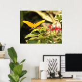 イエローバタフライ ポスター (ホームオフィス)