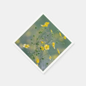 イエローバターカップ スタンダードカクテルナプキン (角)