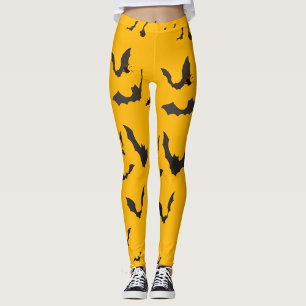 イエローバットフライトハロウィンレギンス レギンス