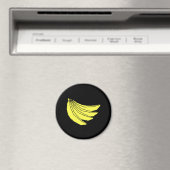 イエローバナナの束。 マグネット (インサイチュ (食洗機))